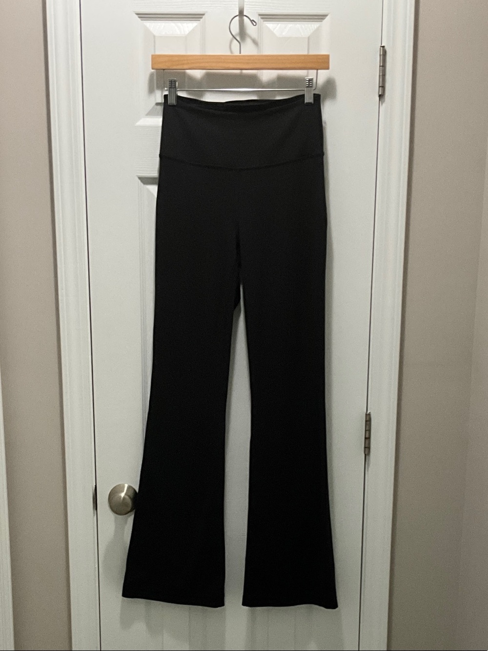 lululemon athletica Black Flare Leg Pants